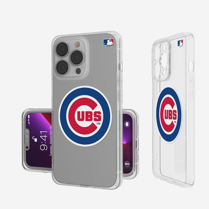 Chicago Cubs Insignia Clear Phone Case Phone Cases Keyscaper