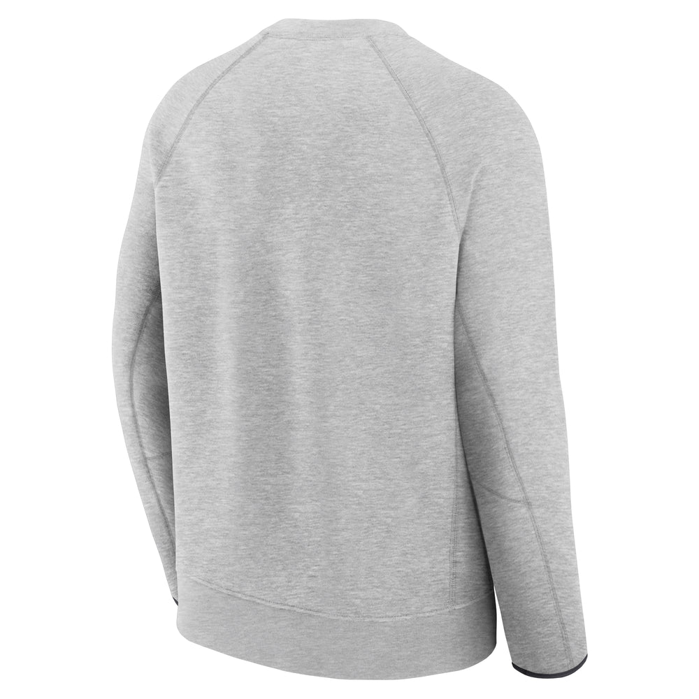 Chicago Cubs Walking Bear Nike Tech Fleece Crew Sweatshirt in Grey by Nike Sweatshirts & Hoodies NIKE