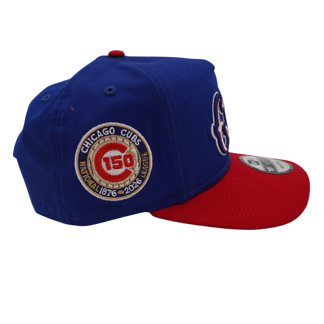 Chicago Cubs 150th Anniversary Vintage Script Snapback Cap by New Era Cap NEW ERA CAP COMPANY
