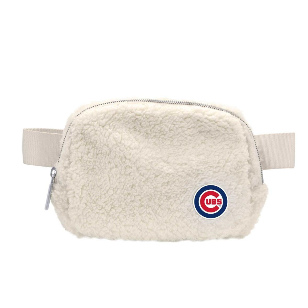 CHICAGO CUBS BULLSEYE LOGO SHERPA BELT BAG Bags & Backpacks LOGO CHAIR