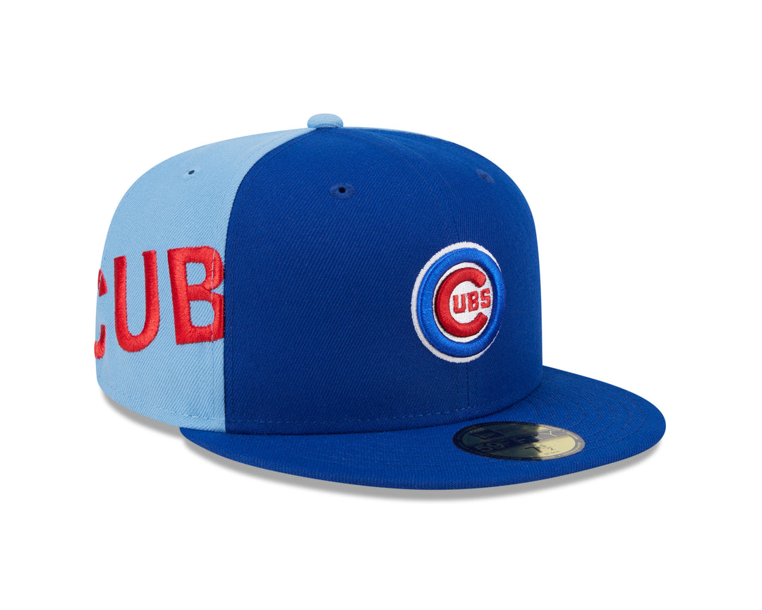 CHICAGO CUBS NEW ERA BULLSEYE TWO TONE 59FIFTY CAP Caps NEW ERA CAP COMPANY INC