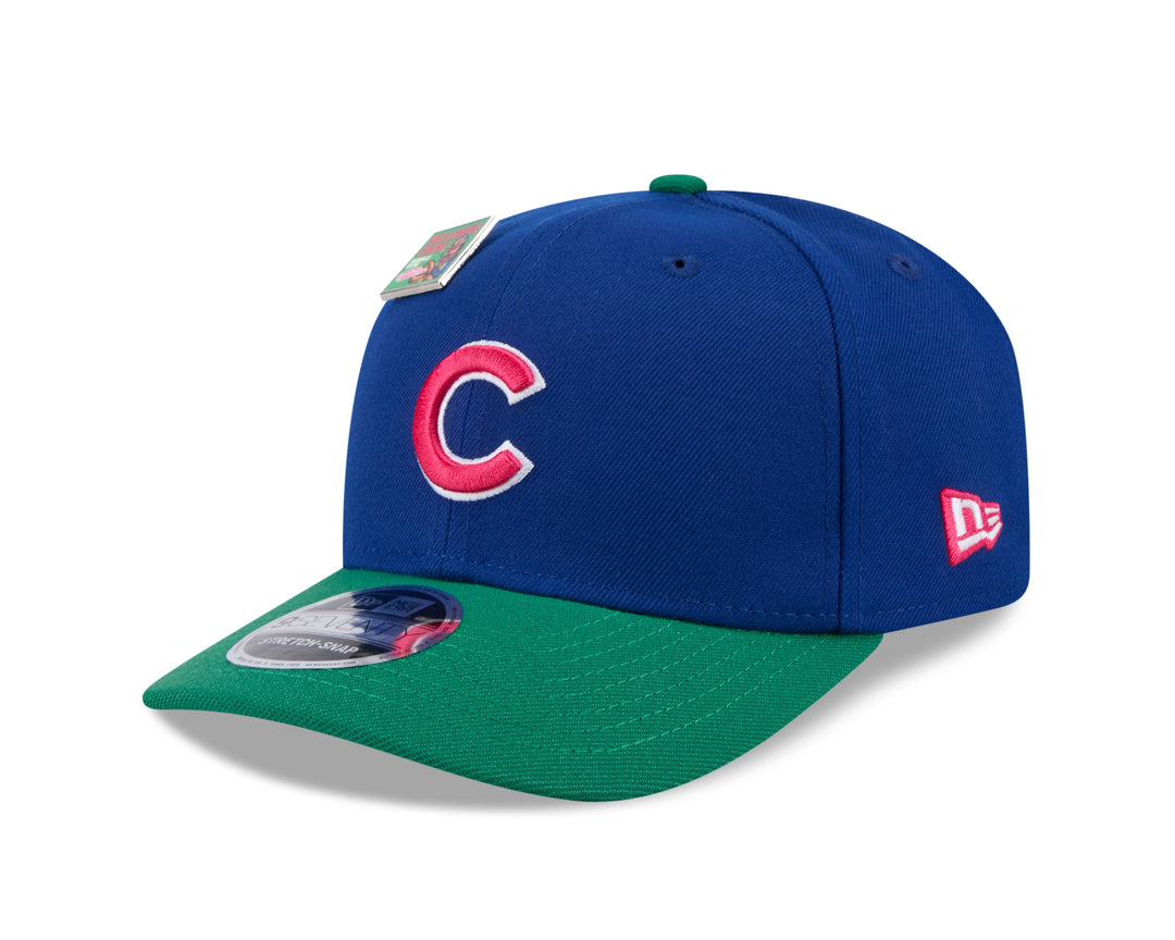 CHICAGO CUBS NEW ERA BIG LEAGUE CHEW WATERMELON 9SEVENTY SNAPBACK CAP Caps NEW ERA CAP COMPANY INC