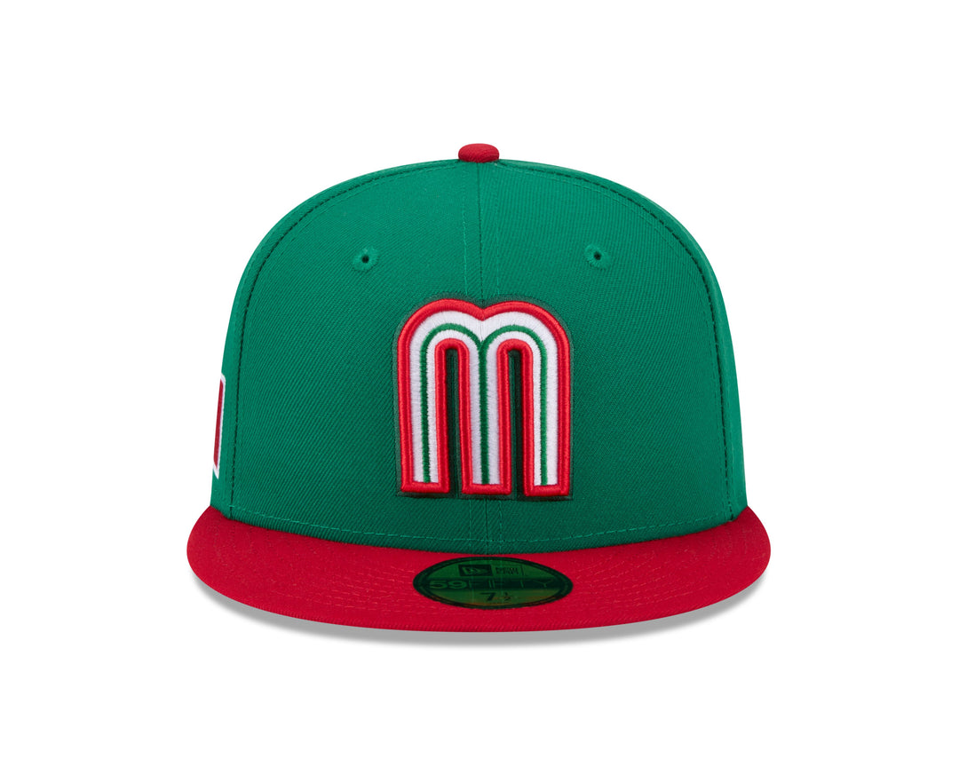 Mexico Baseball World Baseball Classic 5950 Low Profile Fitted Cap by New Era