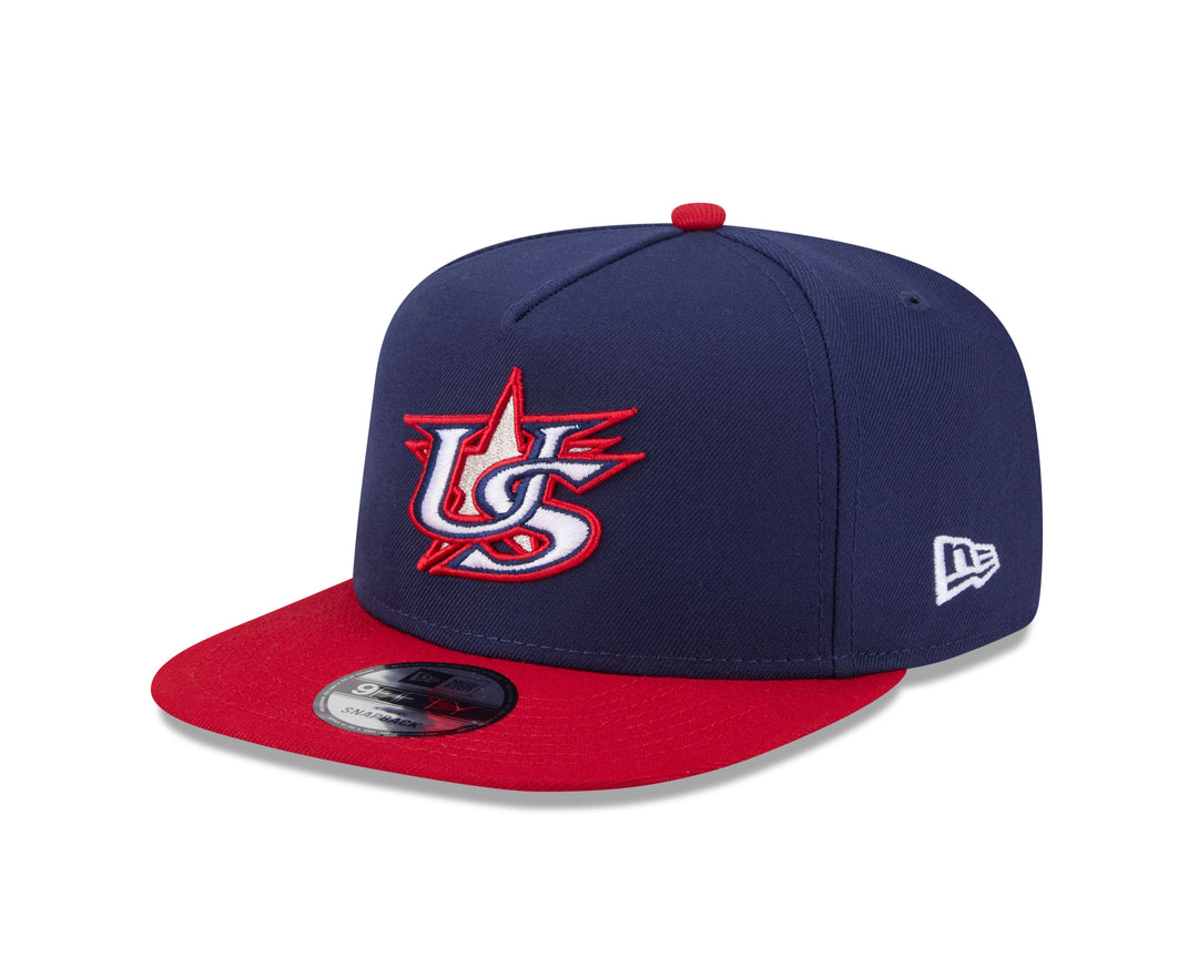 USA Baseball World Baseball Classic 9Fifty A-Frame Snapback Cap by New Era
