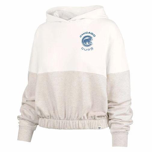 CHICAGO CUBS '47 WOMEN'S WALKING BEAR BONITA SAND HOODIE Sweatshirts & Hoodies '47 BRAND