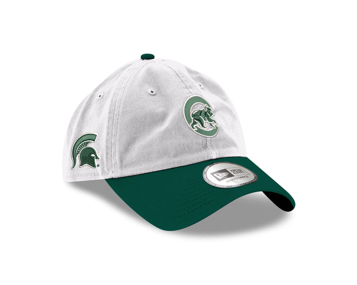 CHICAGO CUBS AND MICHIGAN STATE UNIVERSITY NEW ERA WALKING BEAR ADJUSTABLE CAP Caps NEW ERA CAP COMPANY INC