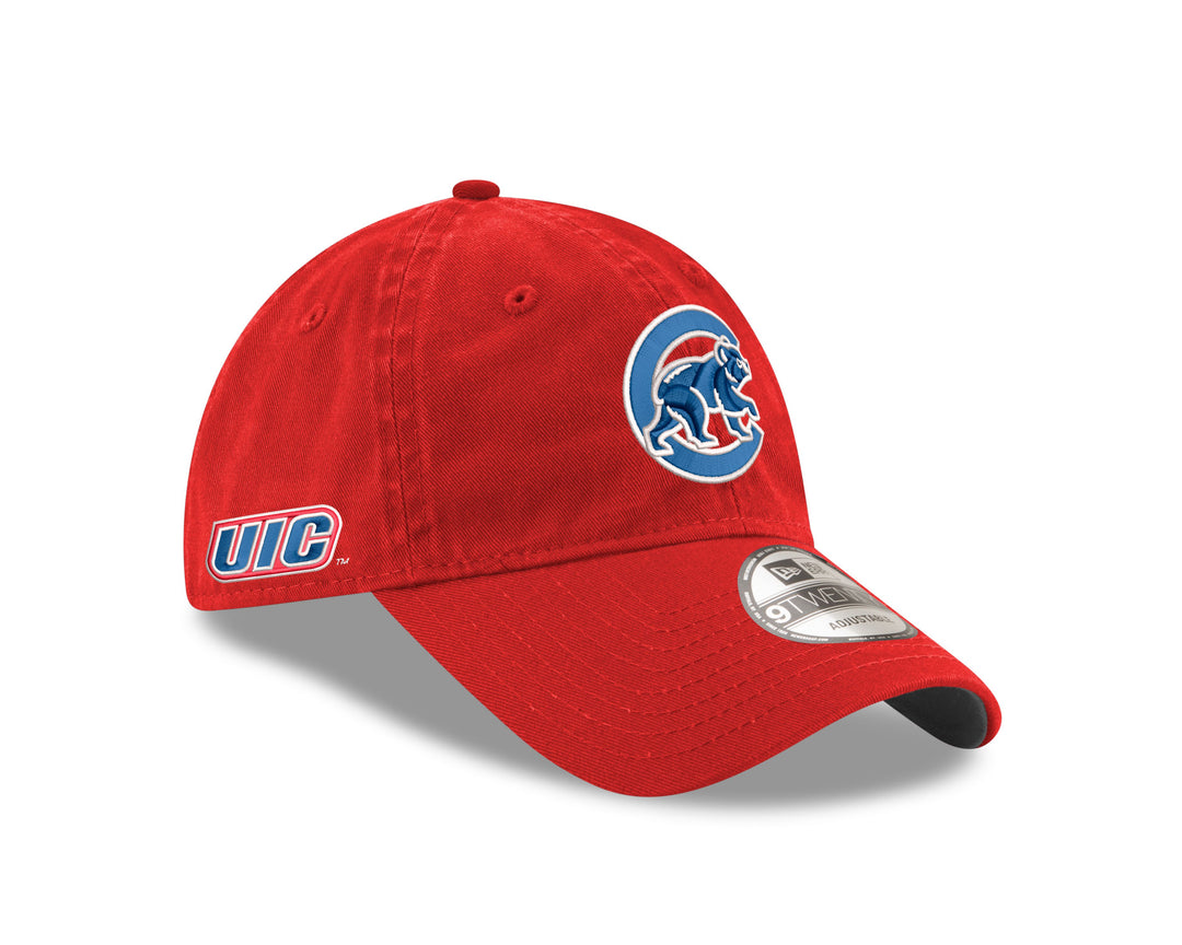 CHICAGO CUBS AND UIC WALKING BEAR ADJUSTABLE NEW ERA CAP Caps NEW ERA CAP COMPANY INC