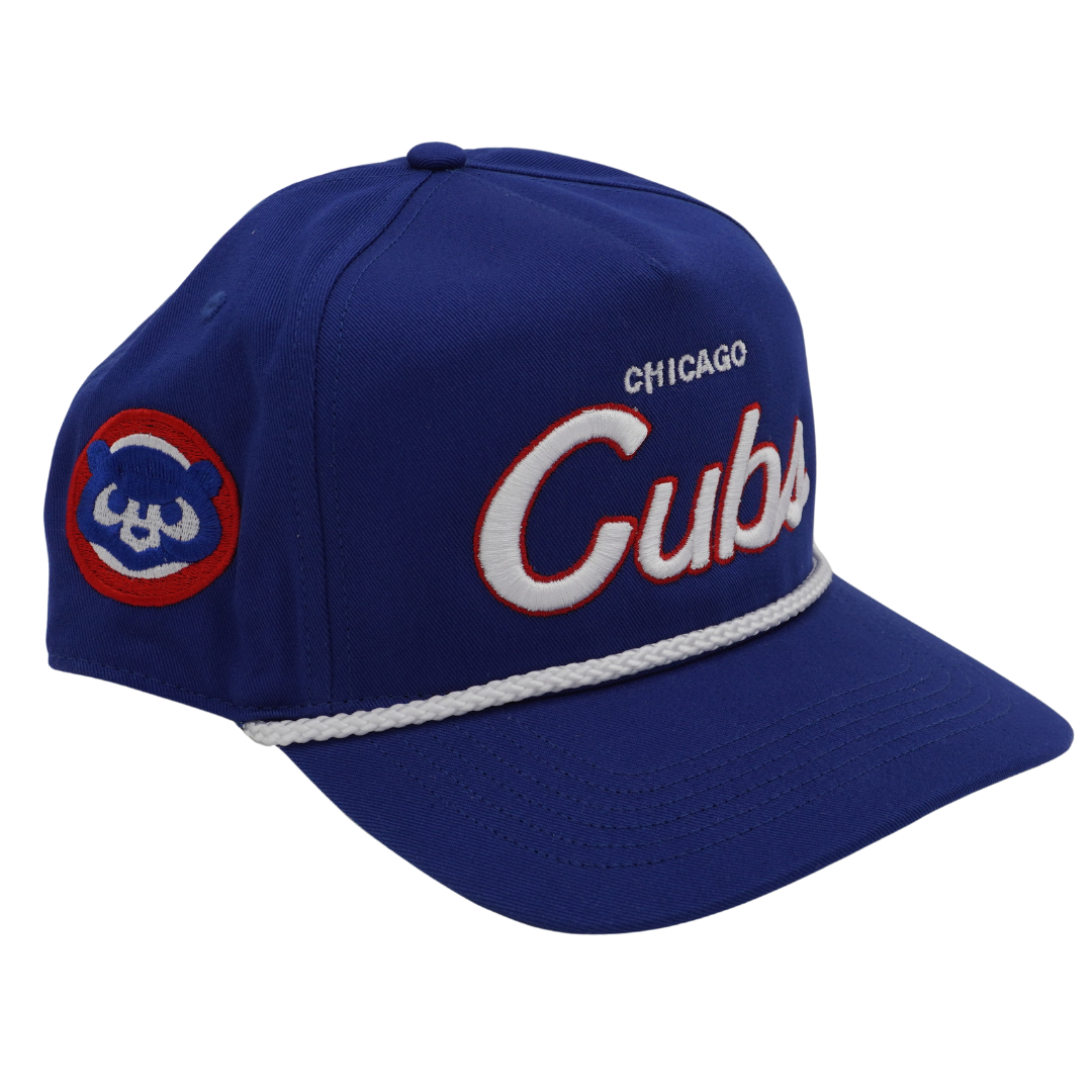 CHICAGO CUBS '47 COOPERSTOWN 1984 BEAR BLUE HITCH ADJUSTABLE CAP Caps 47 BRAND