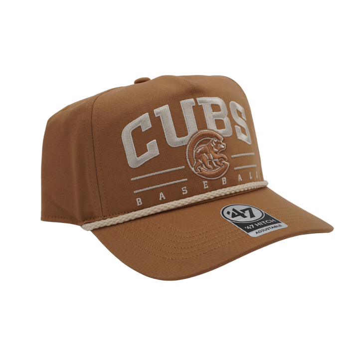 CHICAGO CUBS '47 WALKING BEAR CAMEL HITCH ADJUSTABLE CAP CAPS '47 BRAND