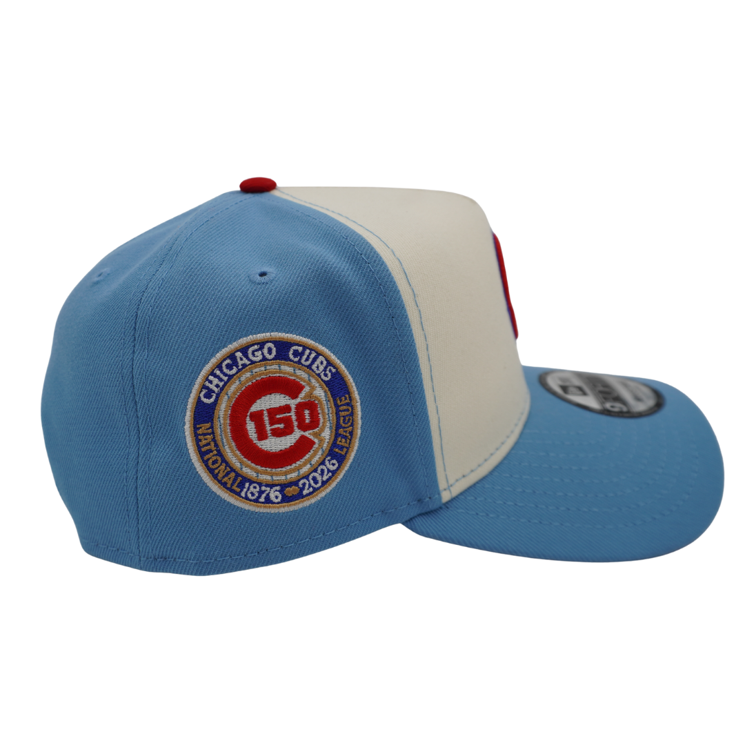 Chicago Cubs 150th Anniversary Alternate 2 Sky 940 Snapback Cap by New Era Cap NEW ERA CAP COMPANY