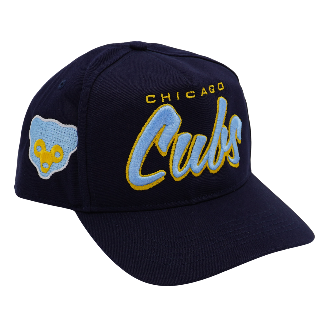 CHICAGO CUBS '47 1969 BEAR COOPERSTOWN NAVY HITCH ADJUSTABLE CAP Caps 47 BRAND