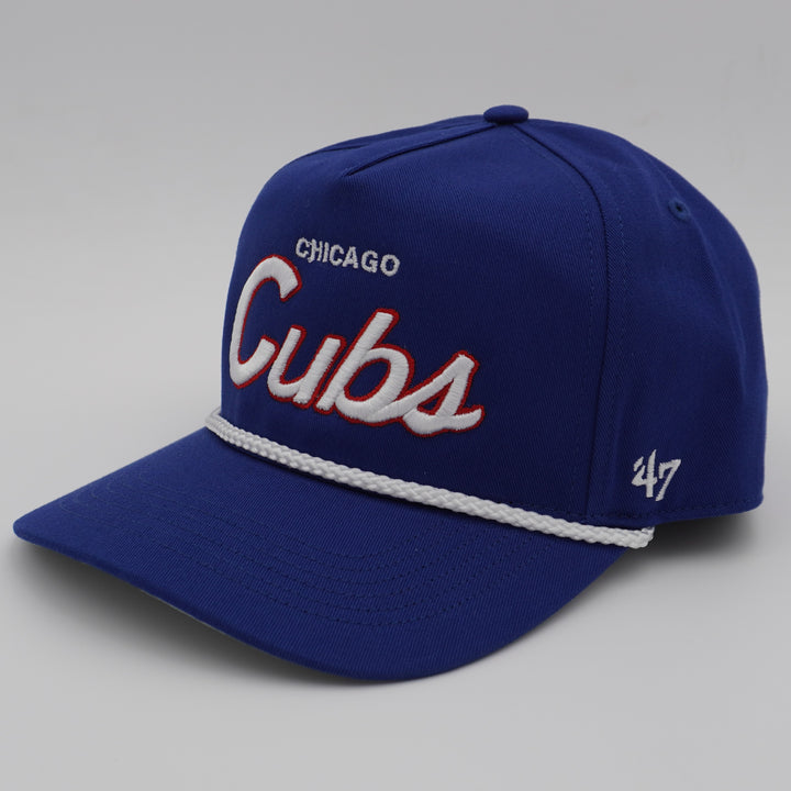 CHICAGO CUBS '47 COOPERSTOWN 1984 BEAR BLUE HITCH ADJUSTABLE CAP Caps 47 BRAND