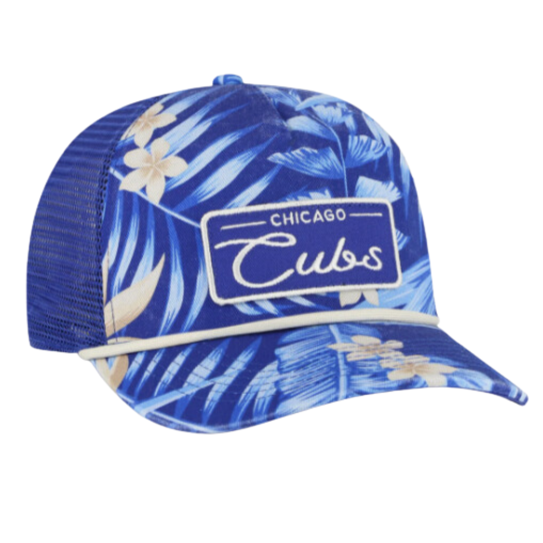 CHICAGO CUBS '47 TROPICAL TRUCKER CAP Caps 47 BRAND