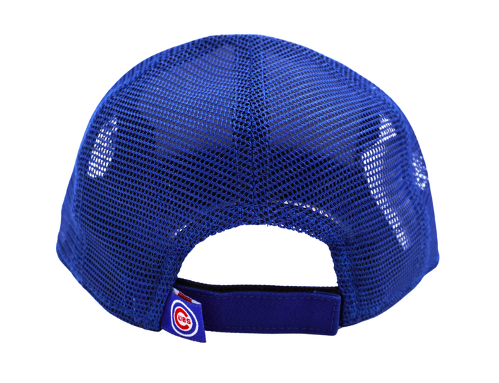 Chicago Cub Logo Chalk Trucker 9Forty Royal Toddler Cap by New Era Cap NEW ERA CAP COMPANY