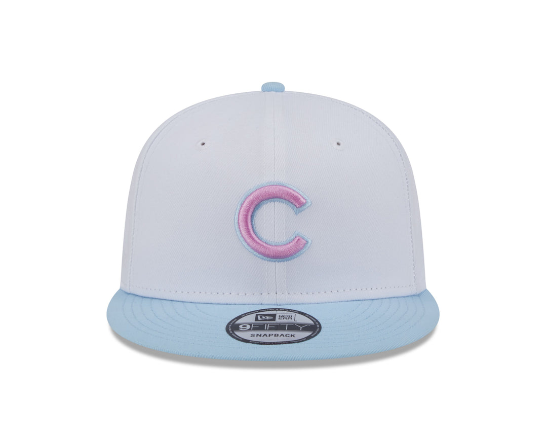 CHICAGO CUBS NEW ERA WHITE AND AQUA COLOR PACK 9FIFTY SNAPBACK CAP Caps NEW ERA CAP COMPANY INC