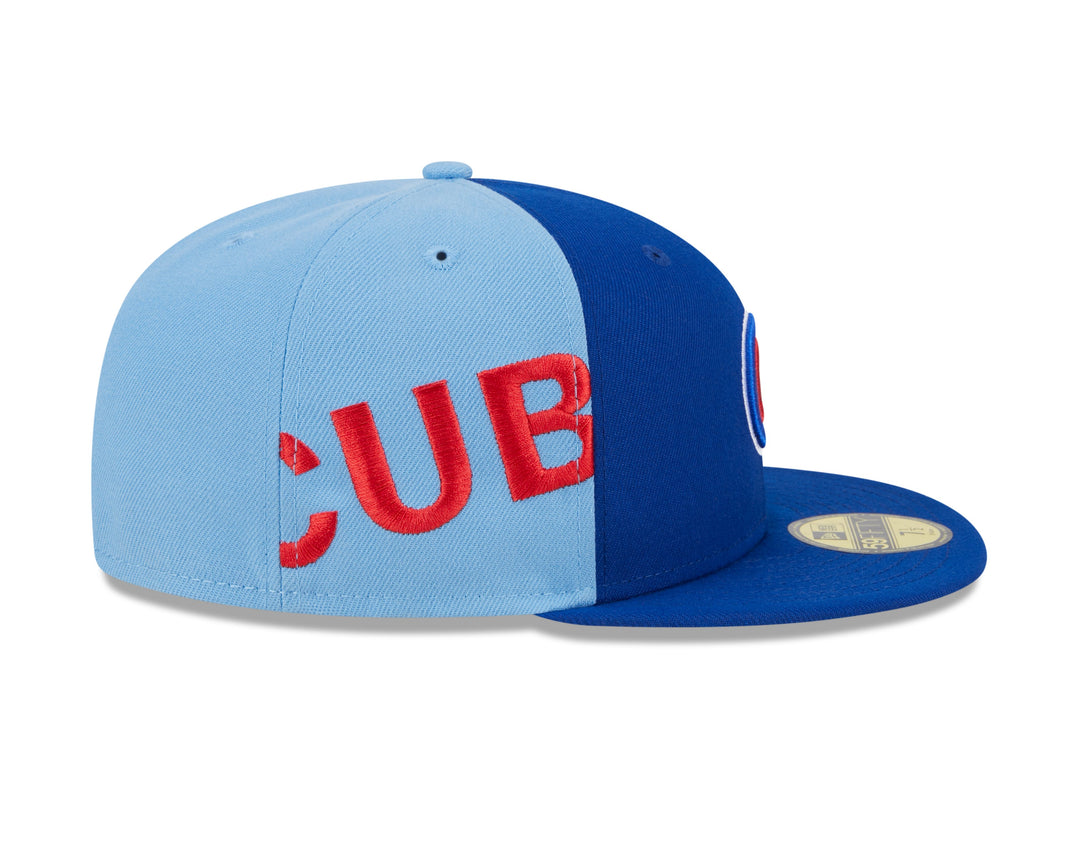 CHICAGO CUBS NEW ERA BULLSEYE TWO TONE 59FIFTY CAP