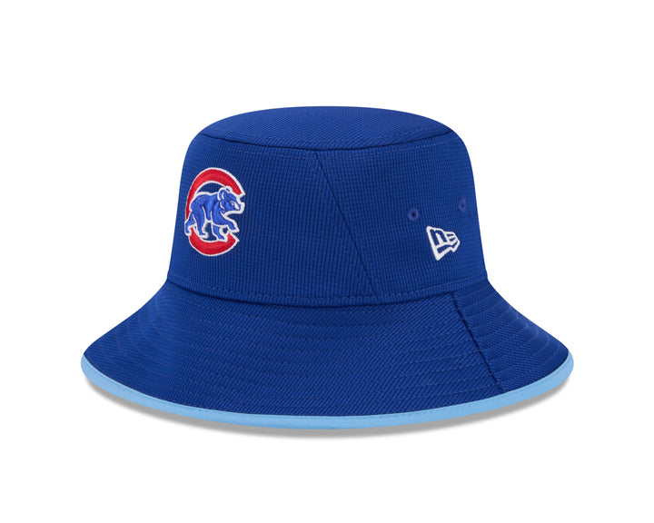 Chicago Cubs New Era Walking Bear Royal Blue Bucket Hat Caps NEW ERA CAP COMPANY INC