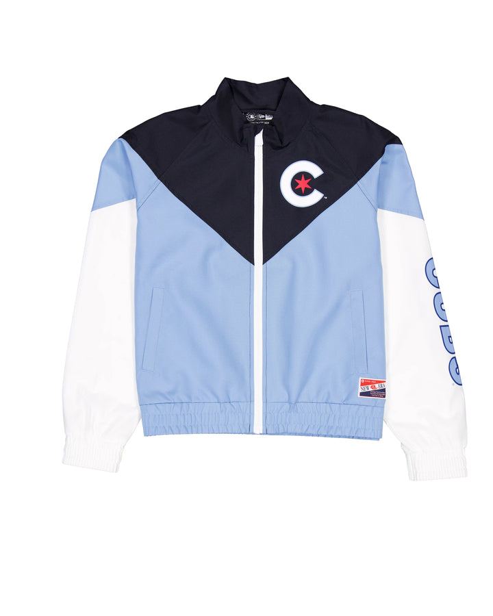 CHICAGO CUBS NEW ERA WOMEN'S CITY CONNECT WINDBREAKER Jackets & Outerwear NEW ERA CAP COMPANY INC