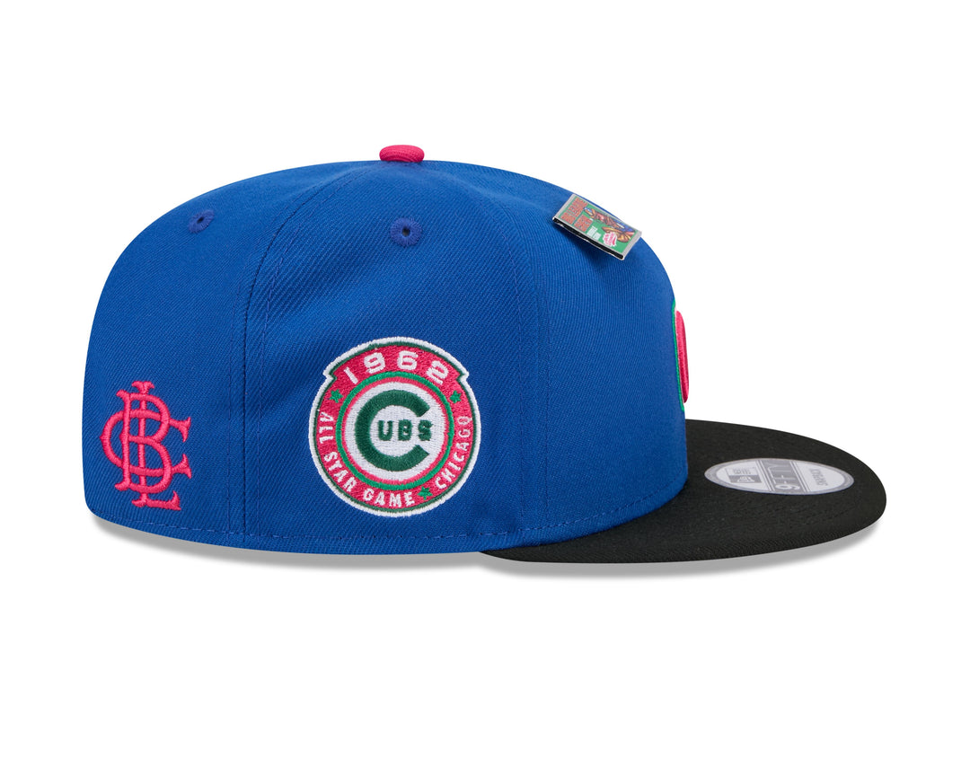 CHICAGO CUBS NEW ERA BIG LEAGUE CHEW WILD PITCH SNAPBACK CAP Caps NEW ERA CAP COMPANY INC