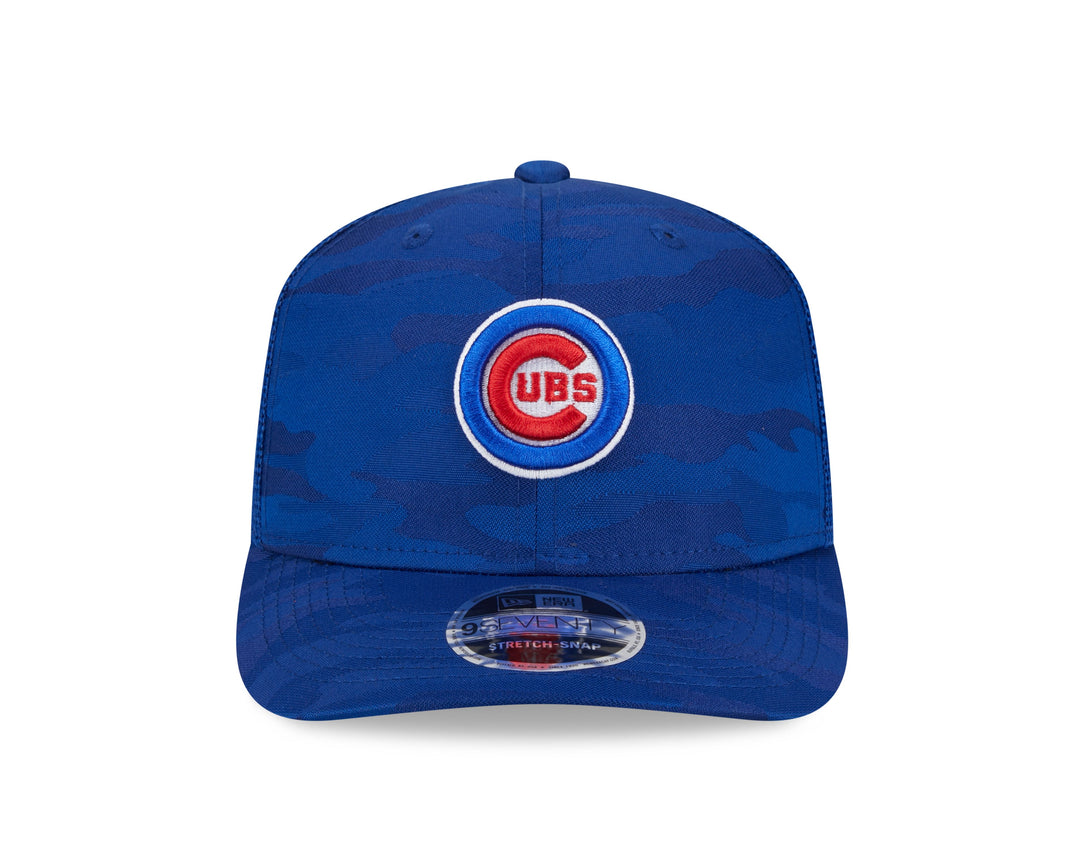 Chicago Cubs New Era Bullseye Royal Blue Camo 9Seventy Snapback Cap Caps NEW ERA CAP COMPANY INC