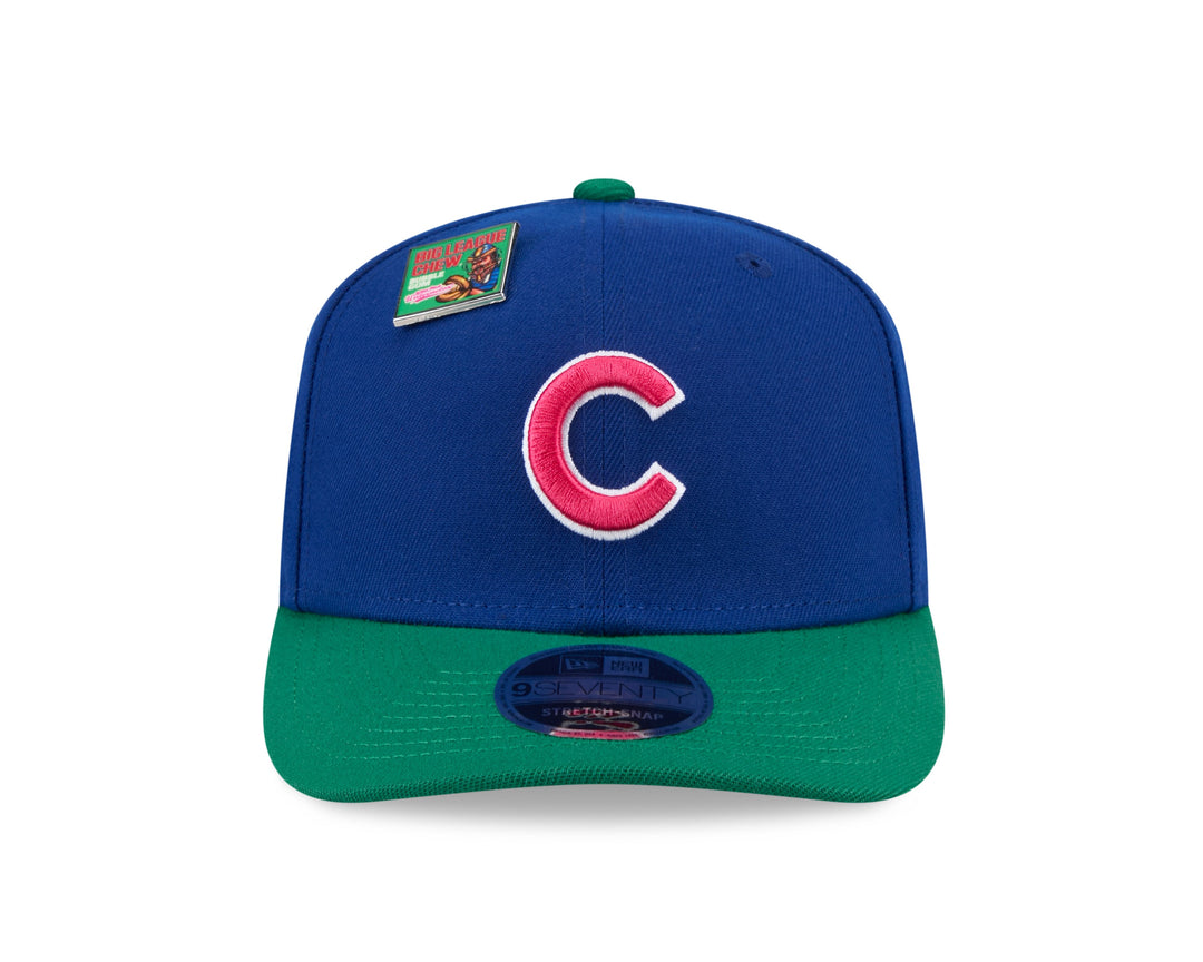 CHICAGO CUBS NEW ERA BIG LEAGUE CHEW WATERMELON 9SEVENTY SNAPBACK CAP Caps NEW ERA CAP COMPANY INC