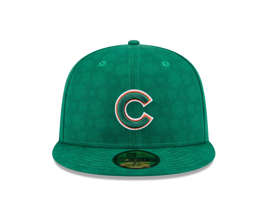 Chicago Cubs St. Patrick's Day Green 59FIFTY Fitted Cap by New Era