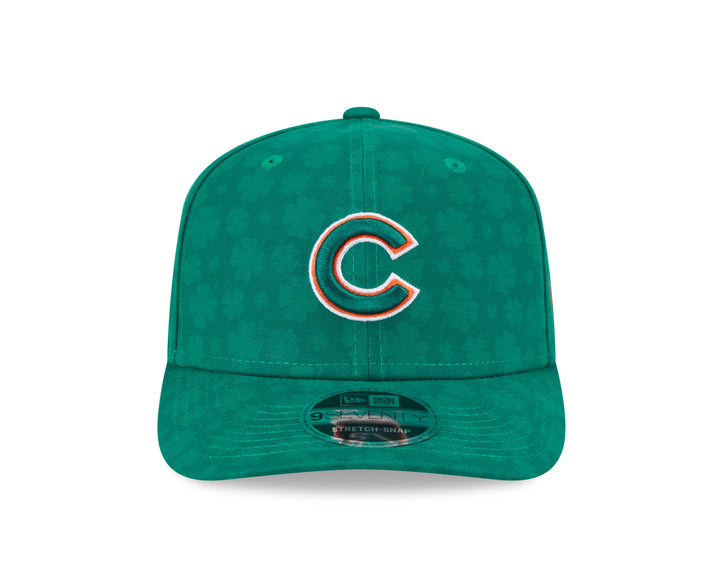 Chicago Cubs St. Patrick's Day Green 9FIFTY Snapback Cap by New Era
