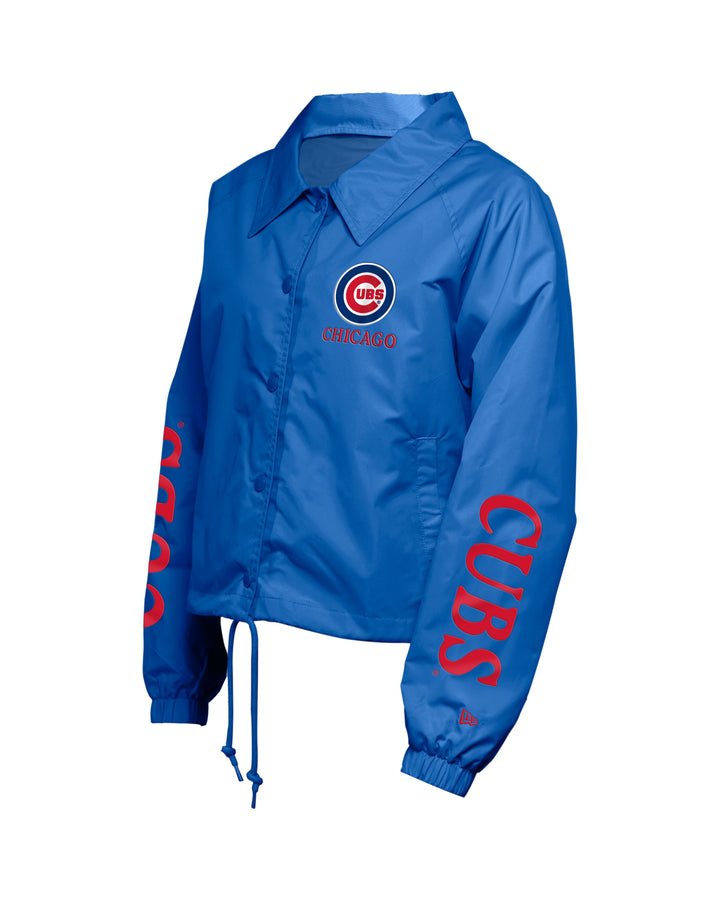 Chicago Cubs Logo Gameday Women's Button Up Royal Jacket by New Era Jackets & Outerwear New Era