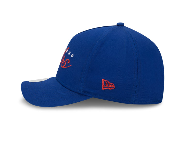 Chicago Cubs Metallic Script Women's Royal 9Forty Cap by New Era NEW ERA CAP COMPANY INC