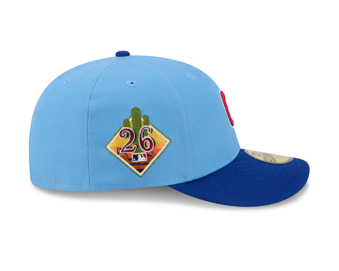 Chicago Cubs 2026 Spring Training 59FIFTY Light Blue Fitted Cap by New Era Caps NEW ERA CAP COMPANY