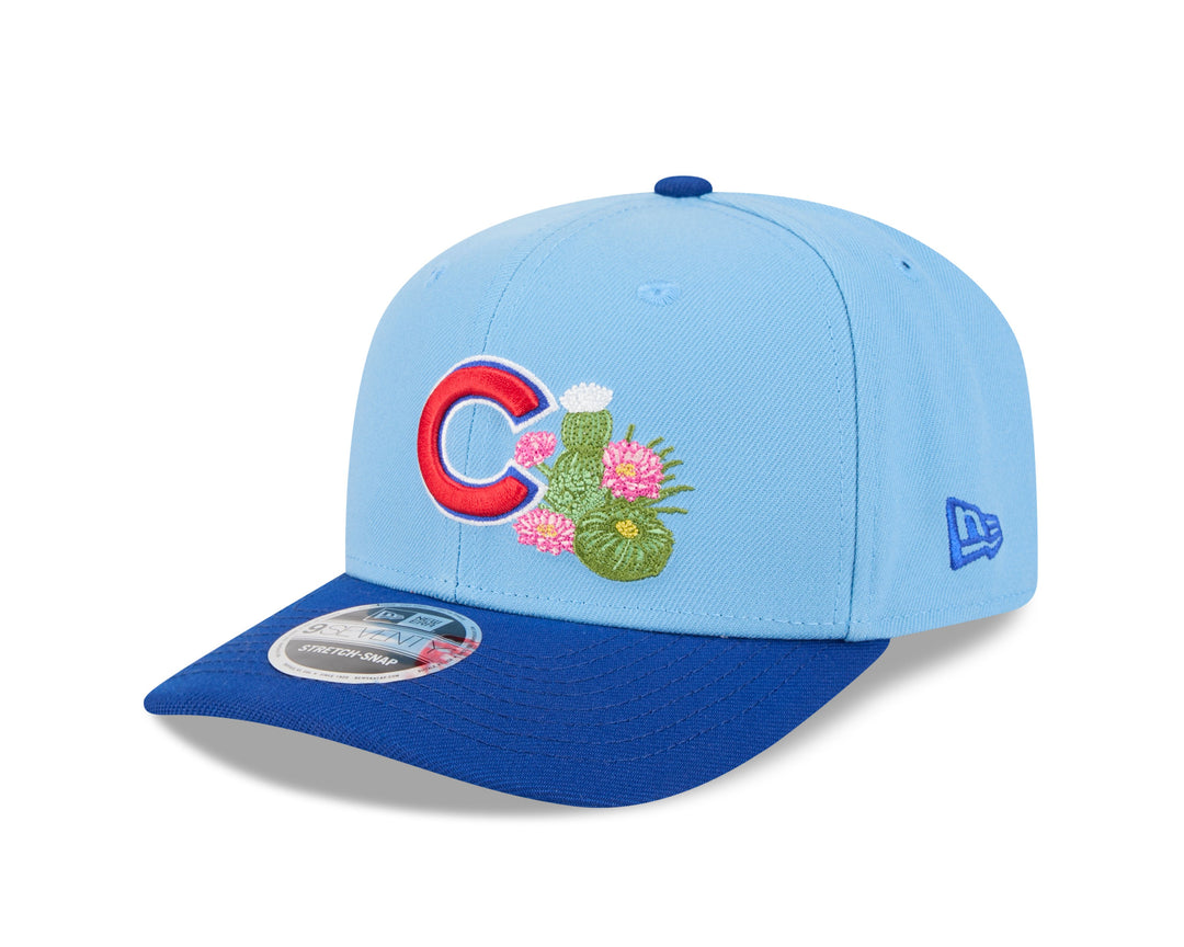 Chicago Cubs 2026 Spring Training Light Blue 9Seventy Snapback Cap by New Era Caps NEW ERA CAP COMPANY