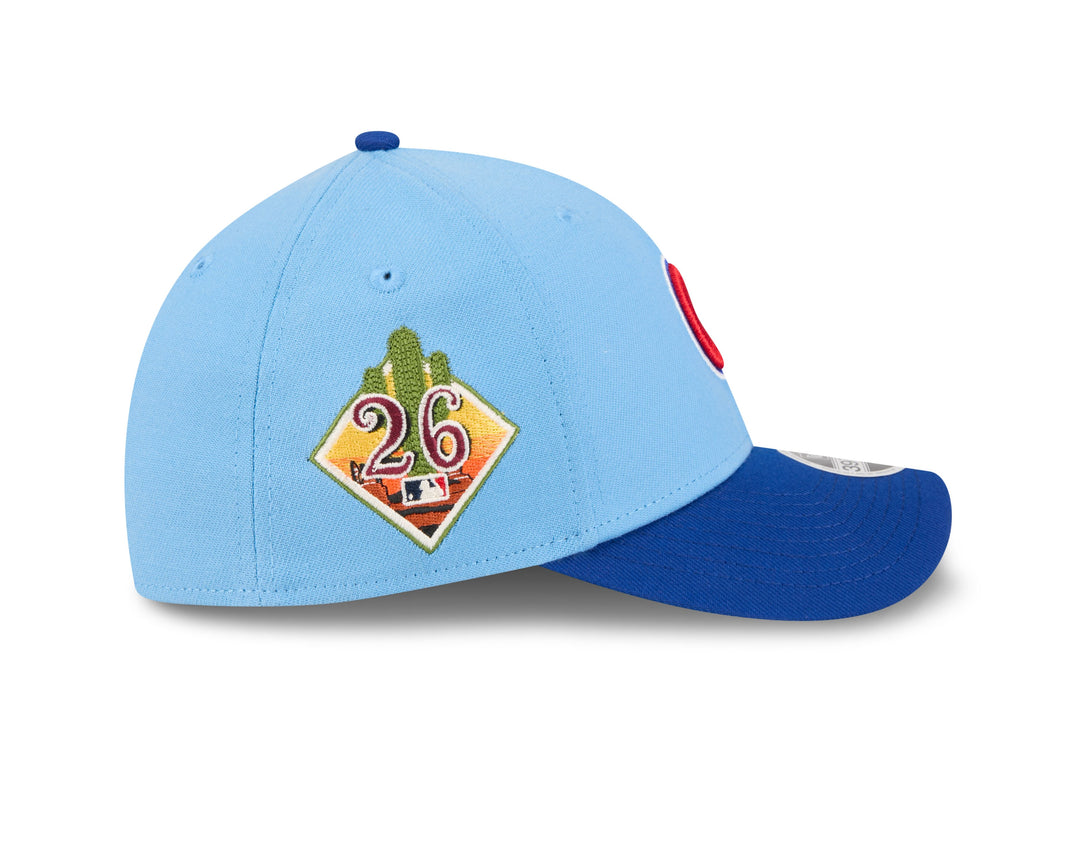 Chicago Cubs 2026 Spring Training Youth Light Blue 39Thirty Cap by New Era Caps NEW ERA CAP COMPANY