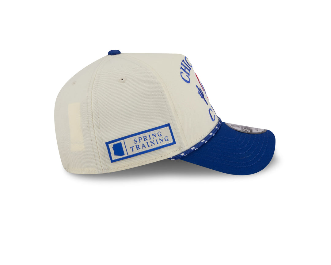 Chicago Cubs Walking Bear Cactus White Rope Strapback Cap by New Era Caps NEW ERA CAP COMPANY
