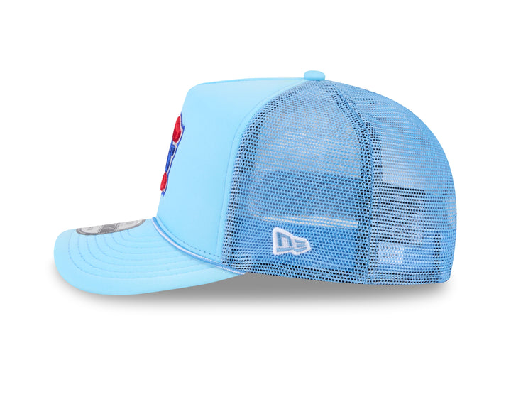 Chicago Cubs Blues Alternate Worn Trucker 9FIFTY Snapback Cap Royal by New Era Caps New Era
