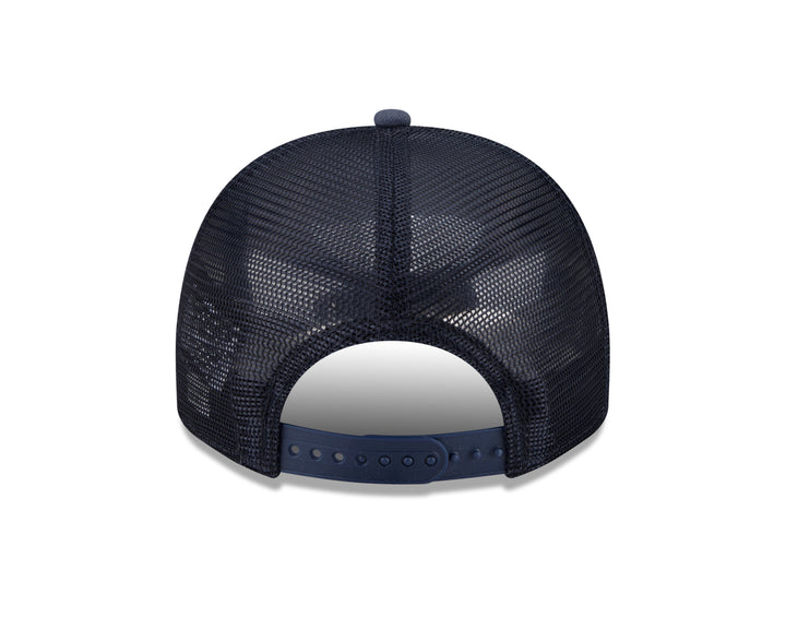 Chicago Cubs Blues Alternate Bear Worn Trucker 9FIFTY Snapback Cap Navy by New Era Caps New Era
