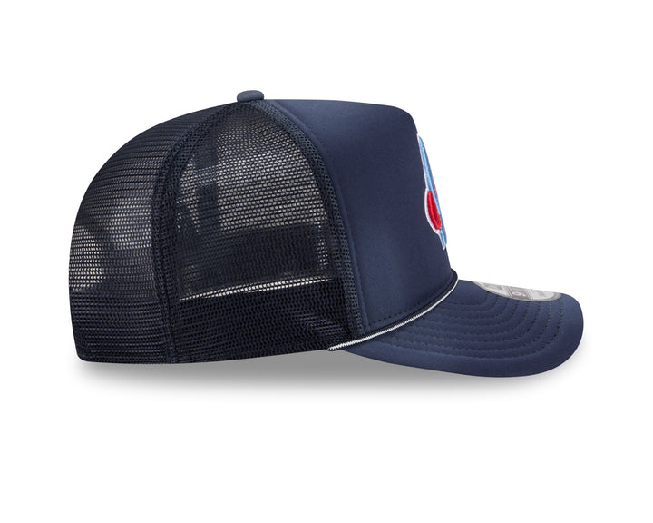 Chicago Cubs Blues Alternate Bear Worn Trucker 9FIFTY Snapback Cap Navy by New Era Caps New Era