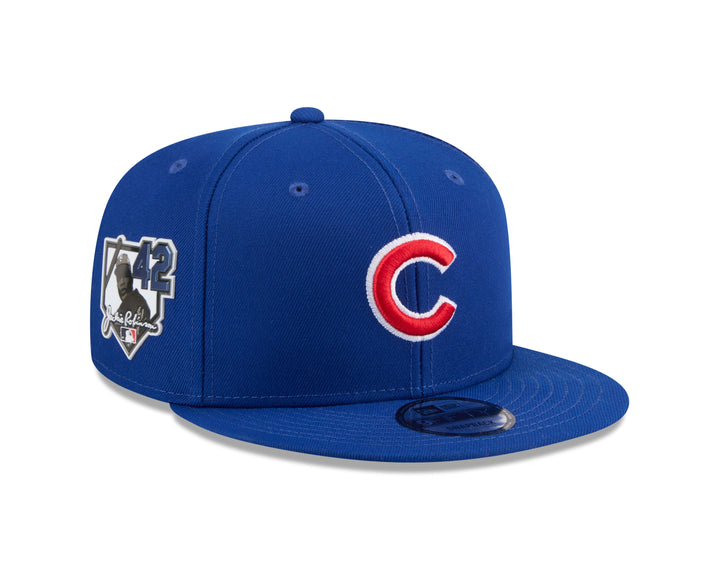 Chicago Cubs Jackie Robinson Day 2026 9FIFTY Snapback Cap Royal by New Era Caps New Era