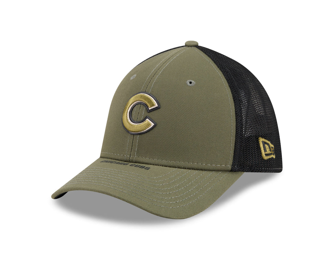 Chicago Cubs 2026 Armed Forces Day 39THIRTY Stretch Fit Cap by New Era Caps New Era