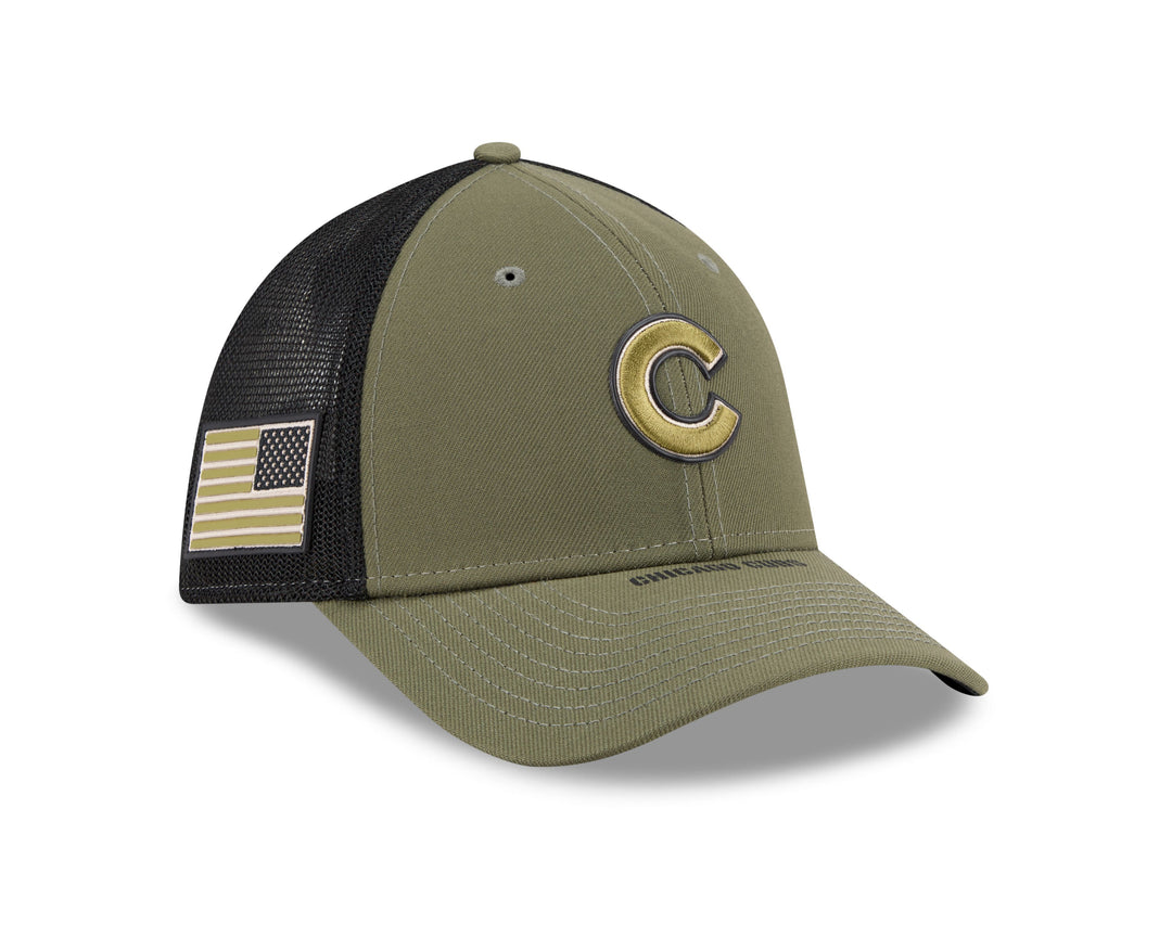 Chicago Cubs 2026 Armed Forces Day 39THIRTY Stretch Fit Cap by New Era Caps New Era