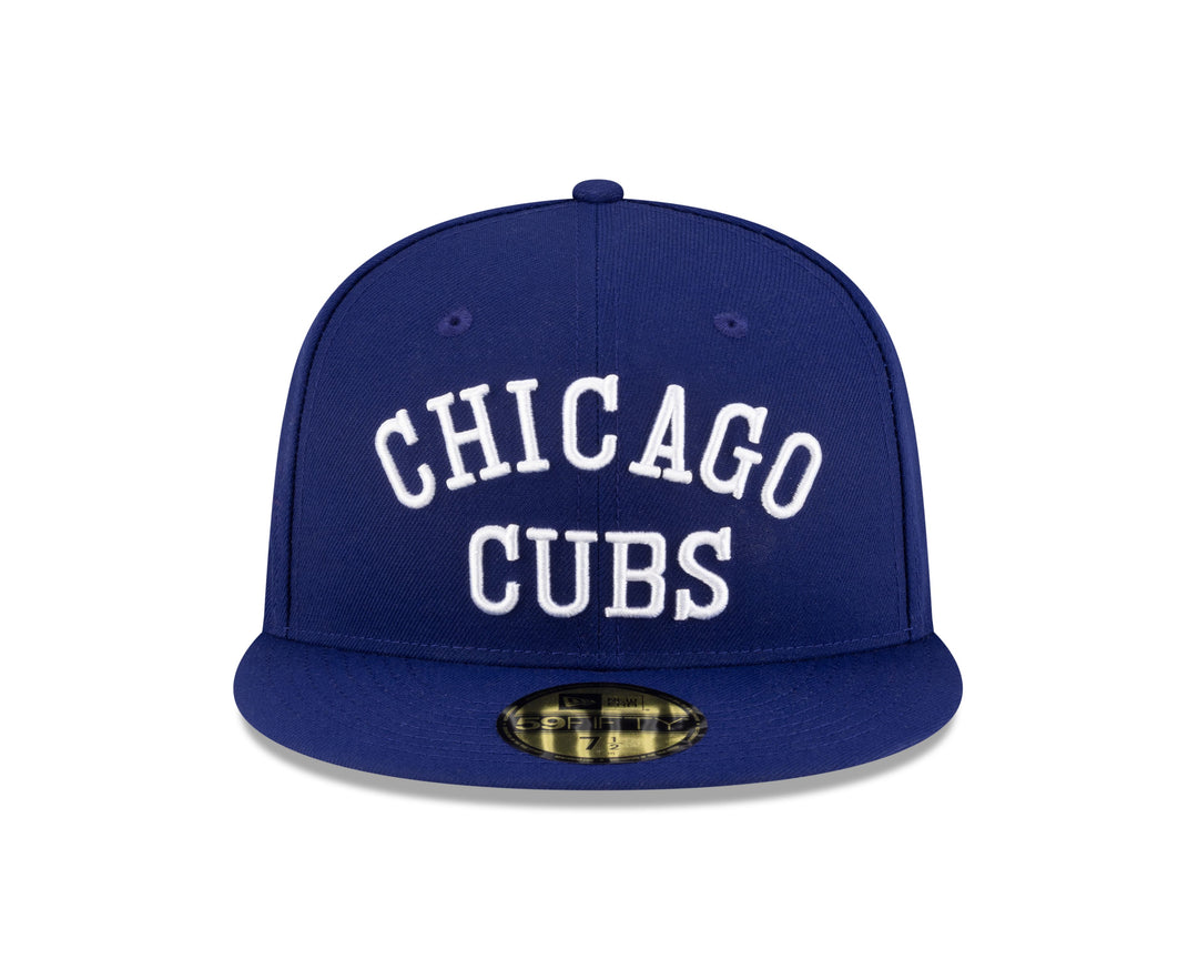 Chicago Cubs 150th Anniversary Arch Patch 59FIFTY Fitted Cap Navy by New Era Caps New Era