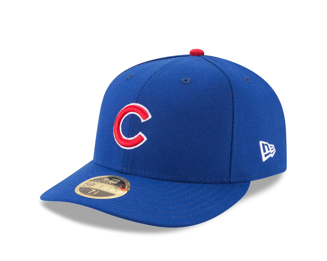 Chicago Cubs Home Authentic Fit Low Profile 59FIFTY Fitted Cap Blue by New Era Caps New Era