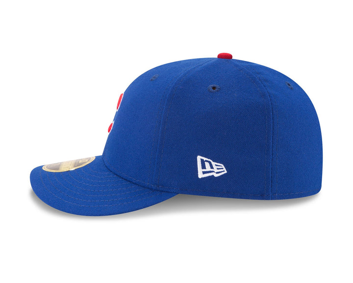 Chicago Cubs Home Authentic Fit Low Profile 59FIFTY Fitted Cap Blue by New Era Caps New Era