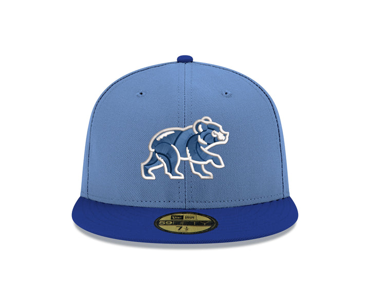 CHICAGO CUBS NEW ERA WALKING BEAR SKY BLUE 59FIFTY CAP Caps NEW ERA CAP COMPANY INC