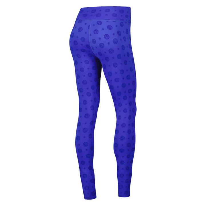 CHICAGO CUBS TEREZ WOMEN'S BULLSEYE BLUE LEGGINGS Bottoms Terez