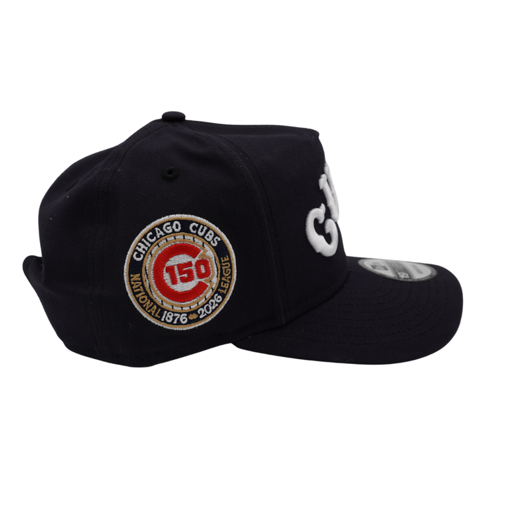 Chicago Cubs 150th Anniversary 1914 Vintage Script Snapback Cap by New Era Cap NEW ERA CAP COMPANY
