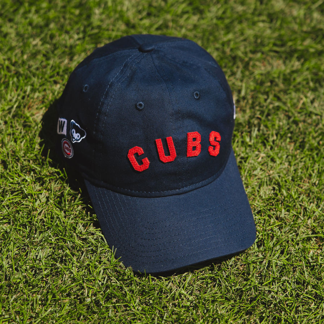 Chicago Cubs x Alice &amp; Wonder Felt Appliqué 920 Cap Caps NEW ERA CAP COMPANY