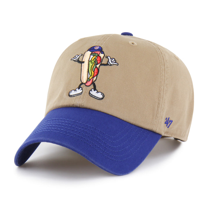 Chicago Cubs Chicago Dog Cleanup Adjustable Cap by &