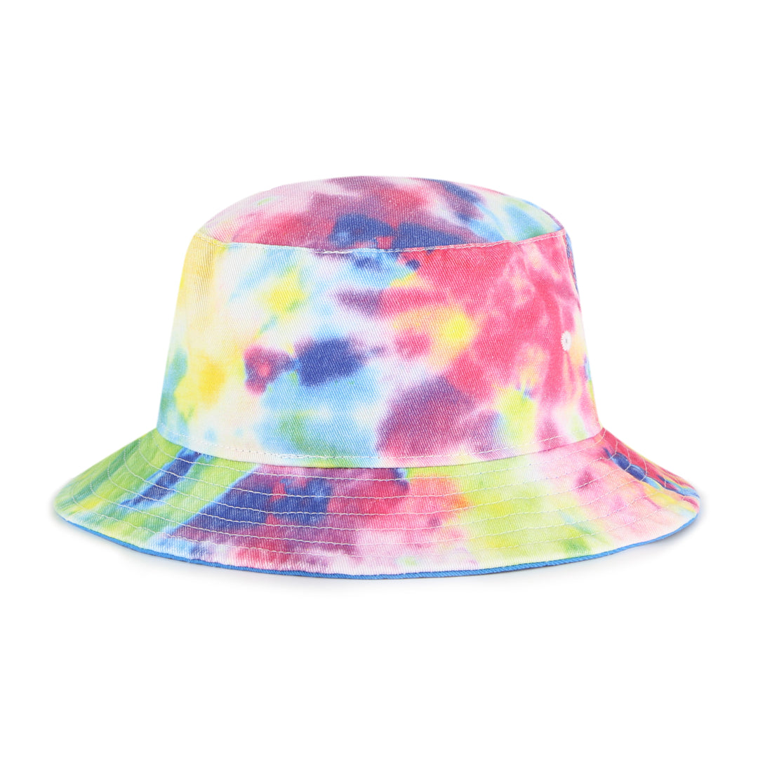 CHICAGO CUBS '47 YOUTH C LOGO TIE DYE BUCKET HAT Caps 47 BRAND