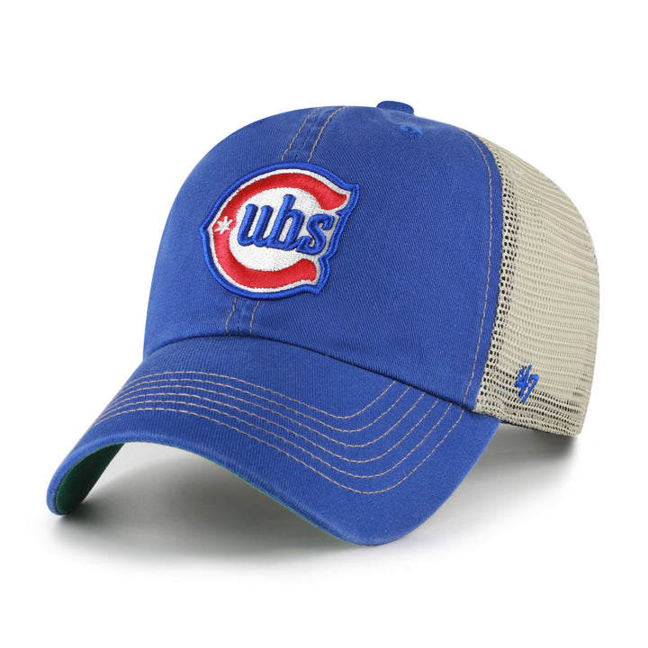 Chicago Cubs Blues Alternate Trawler Clean Up Cap in Light Blue by &