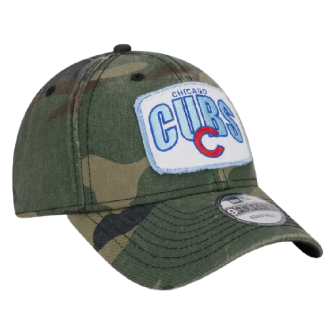 CHICAGO CUBS NEW ERA CAMO GAMEDAY 9FORTY ADJUSTABLE CAP Caps NEW ERA CAP COMPANY INC